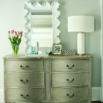 Vintage Dresser Re-do with a touch of Modern