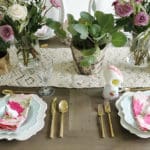 Garden Inspired Easter Table