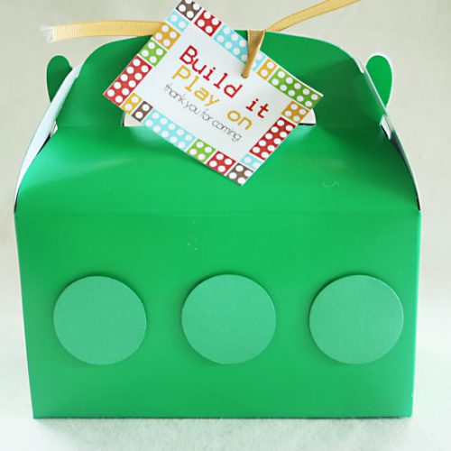 Lego Party: Party Favors
