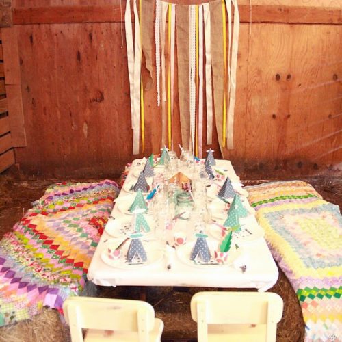 Thanksgiving Barn Dinner: Children’s Table