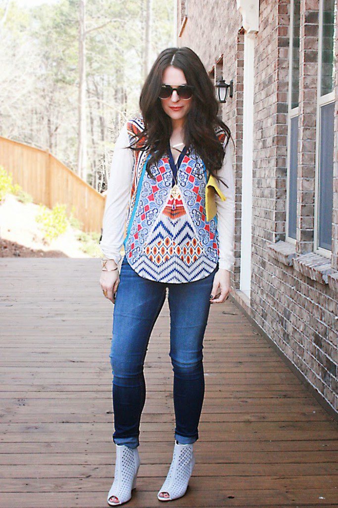 spring style watch with peasant tops and blouses
