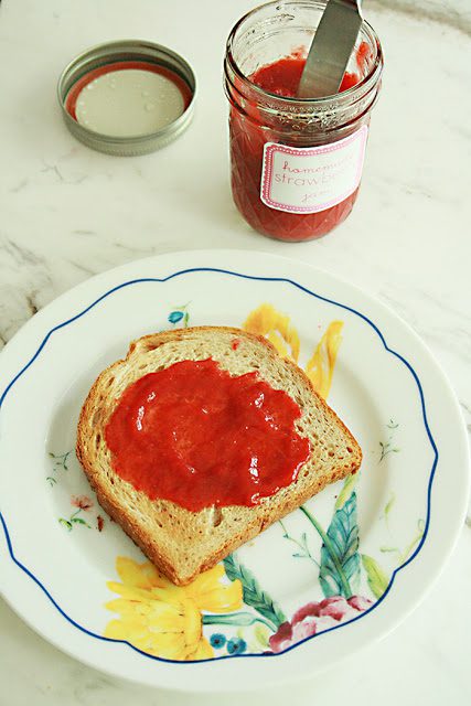 strawberry jam, homemade, recipe, healthy