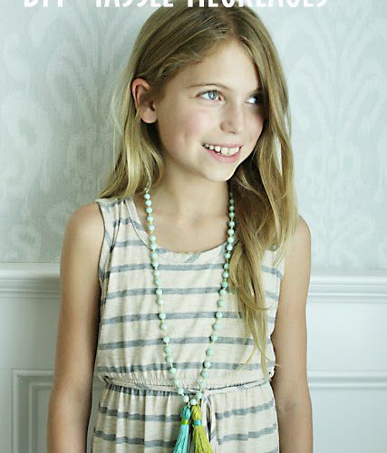 Back-to-School Crafts: DIY Tassel Necklaces
