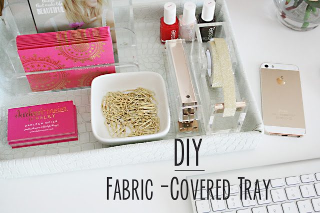 diyfabriccoveredtray