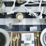 Simple Thanksgiving Table Setting Decorations: Mad for Plaid and Printables