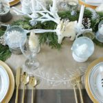 Christmas Table Decorations: Just Add Garland