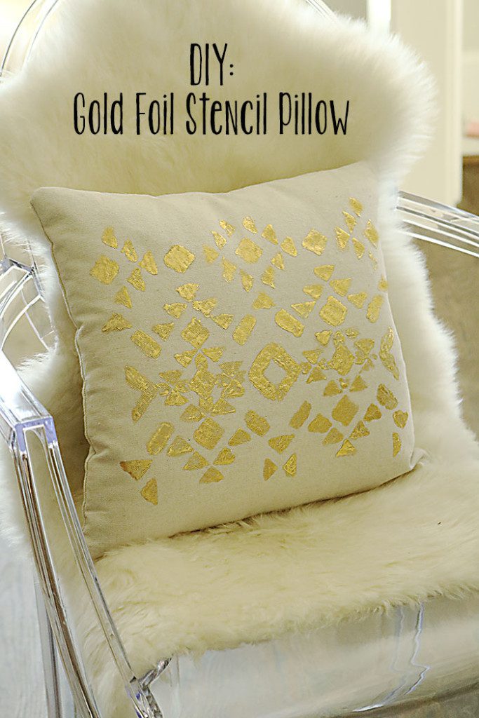 diy-gold-foil-stencil-pillow-tutorial2
