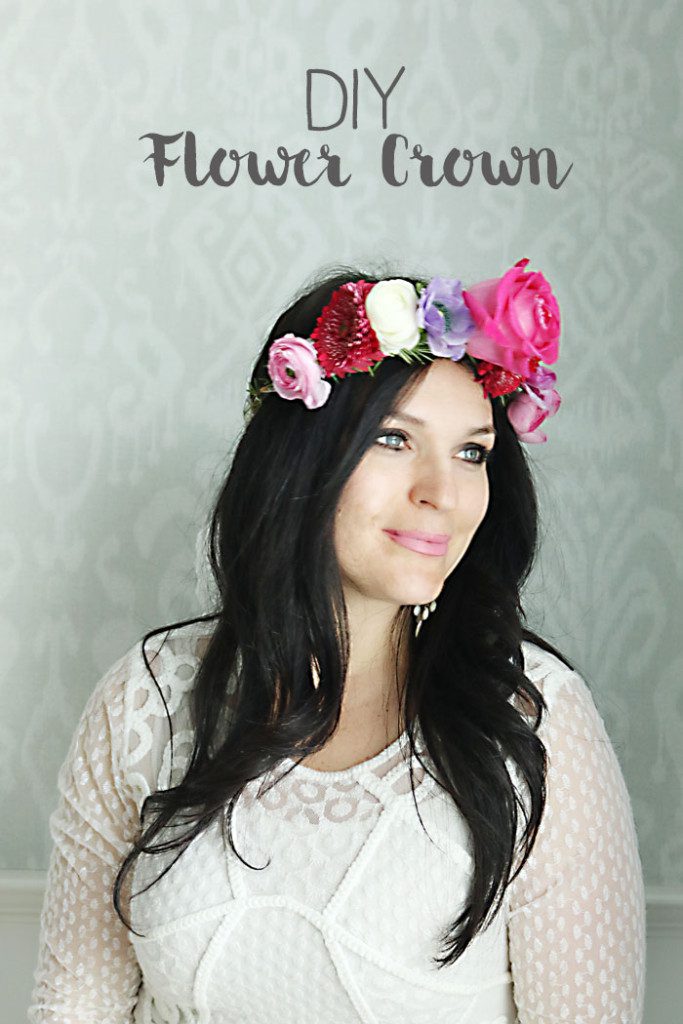 DIY Flower Crown Tutorial 