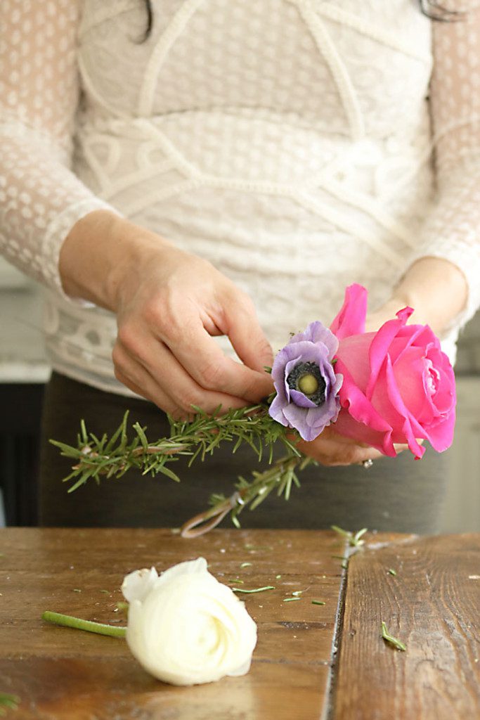 DIY-flower-crown-adding-flowers