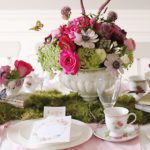 Indoor Garden Tea Party for a Shower