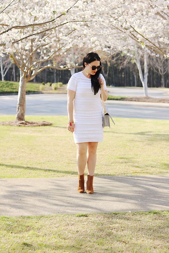 Spring Style Sweater Dress and Booties Darling Darleen A