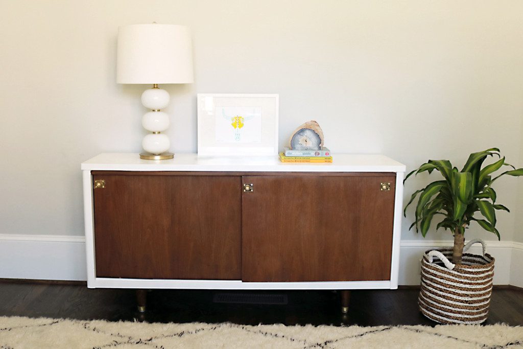 Used mid discount century credenza