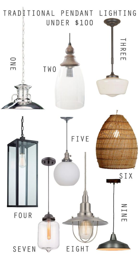 Pendant Lighting Under $100 – Darleen Meier Jewelry