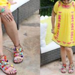 DIY Pom Pom Sandals