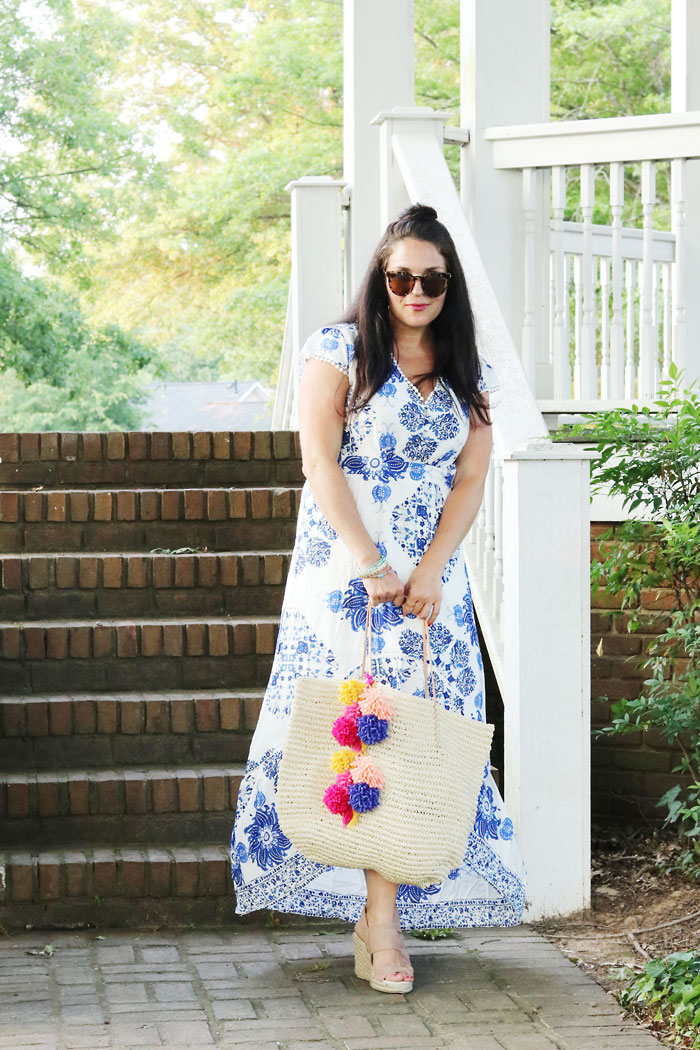 Floral and Pom Poms for the Fourth - Darling Darleen | A Lifestyle ...