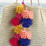 DIY Pom Pom Bag