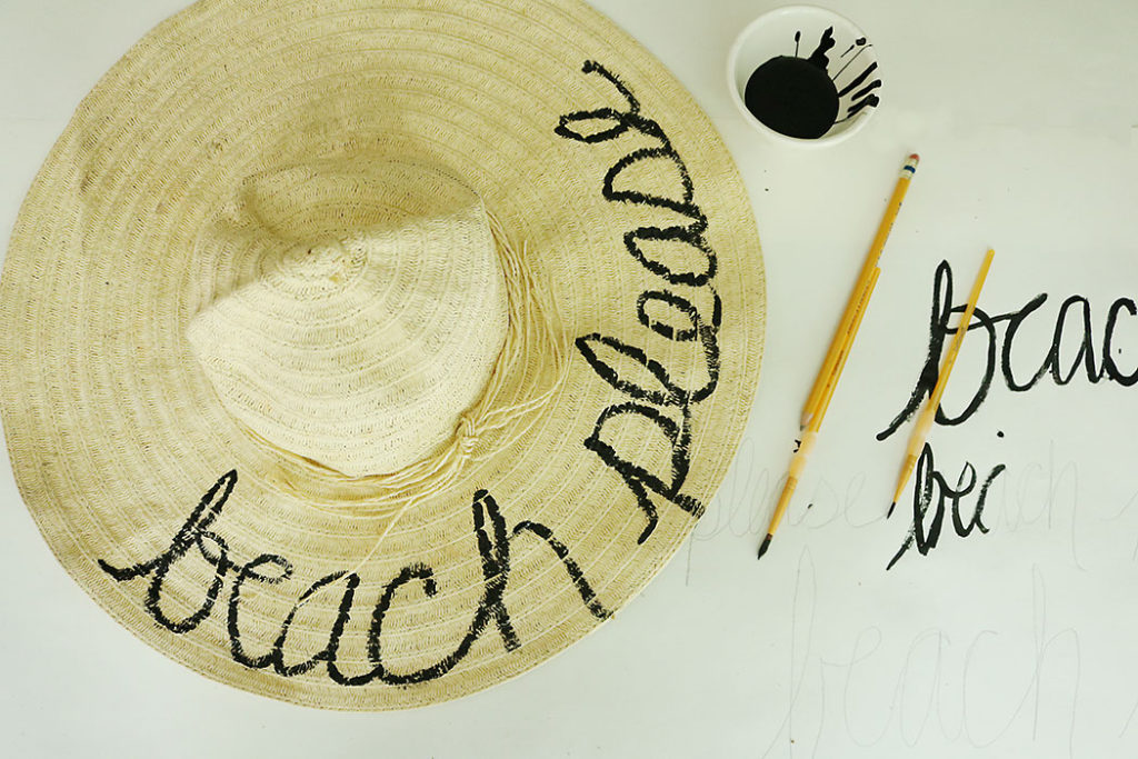 diy-word-script-straw-hat-painting-hat