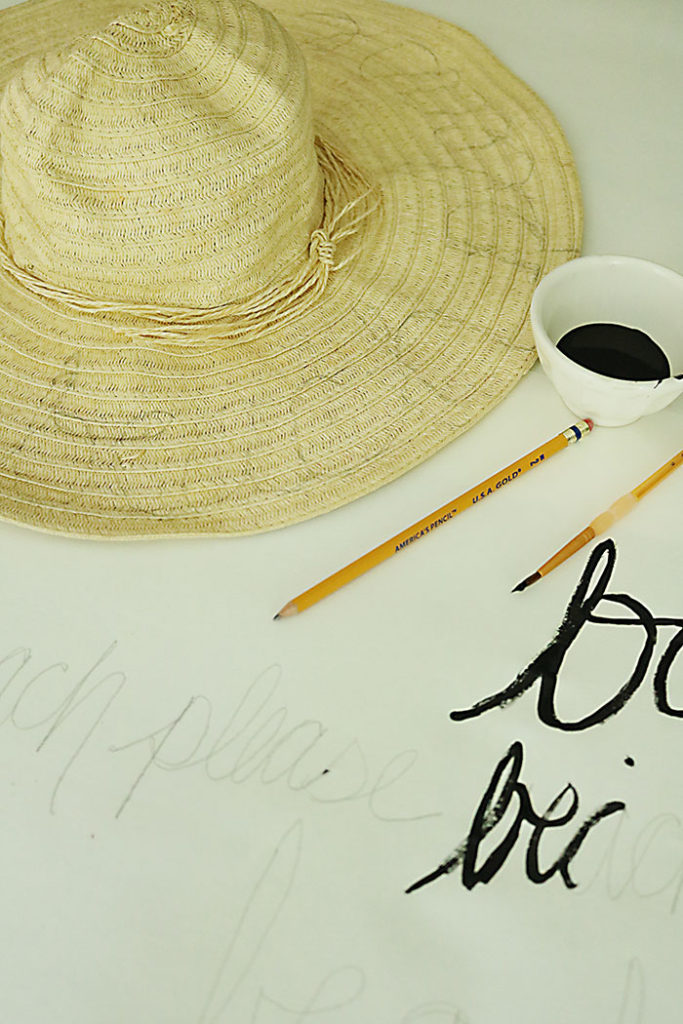 diy-word-script-straw-hat-pencil-saying