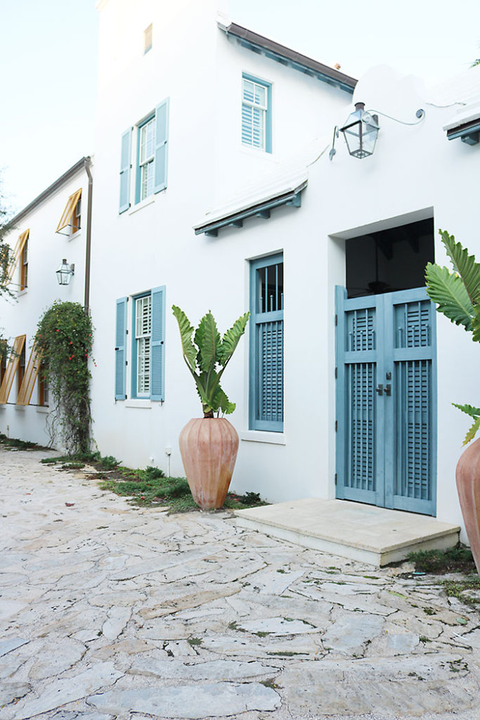 alys-beach-around-town-houses, alys-beach-green-lawn, alys-beach-orange-shutters, alys beach florida, 30A, destin florida, florida panhandle, seaside florida, what to wear, ocean outfit