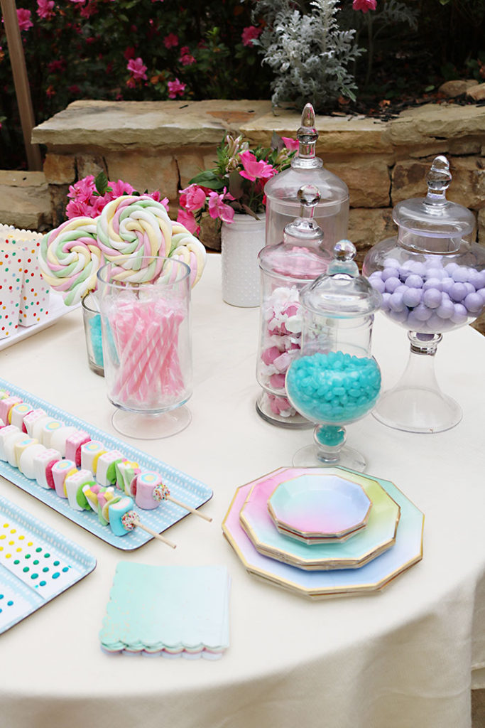 boho-birthday-candy-table