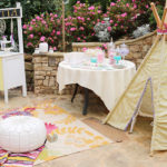 Boho Birthday Outdoor Movie Night