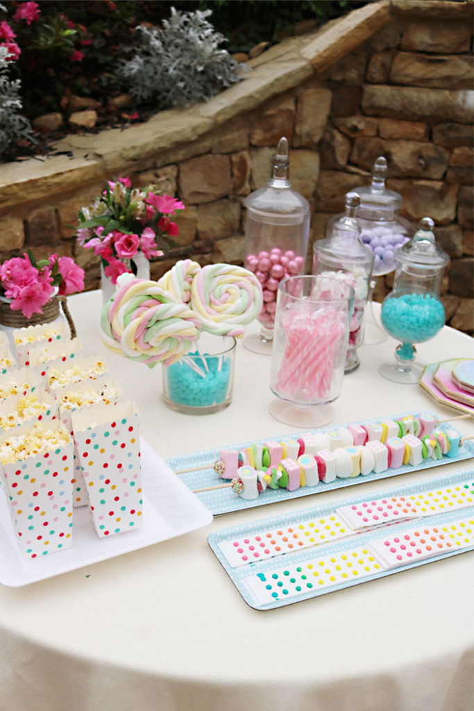 boho-teen-birthday-party-candy-table