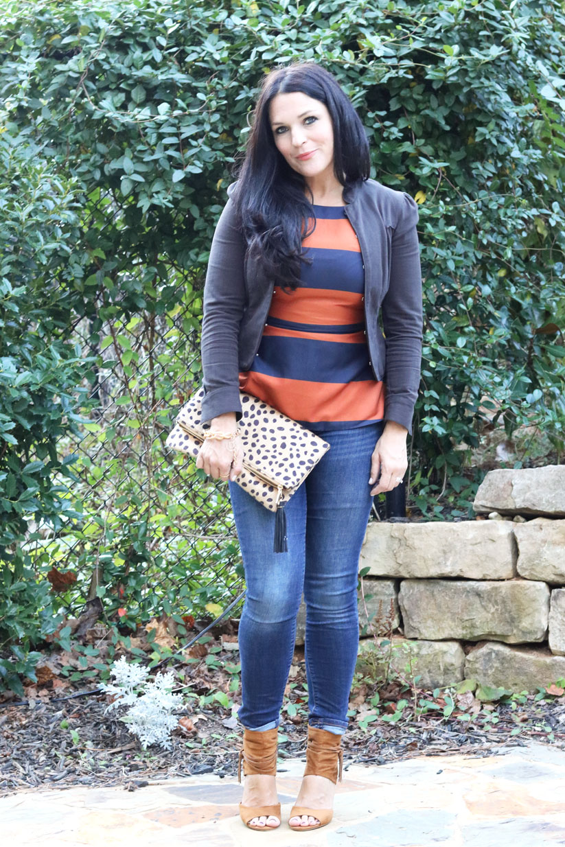 business casual with heels
