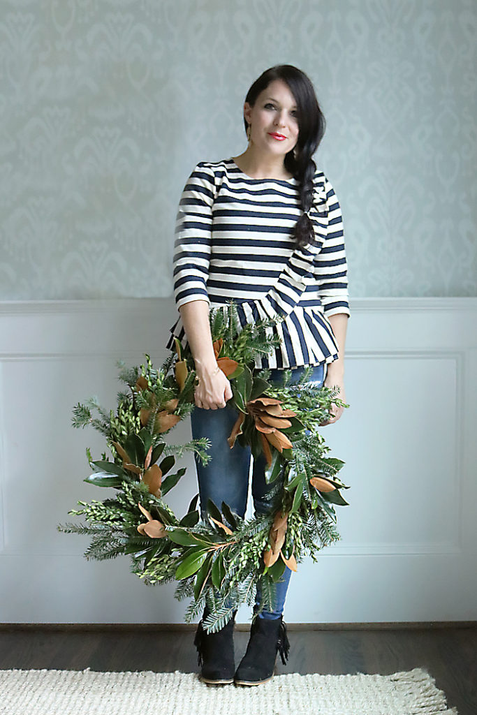 magnolia-wreath-diy-holiday