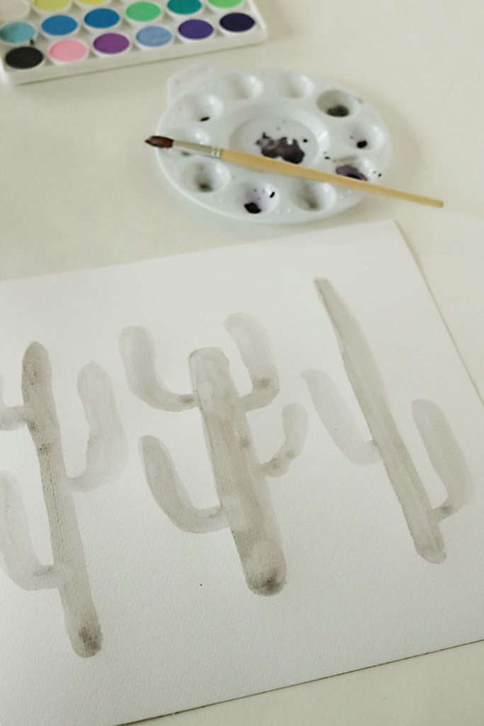 watercolor-project-5-minute-ideas-catcus