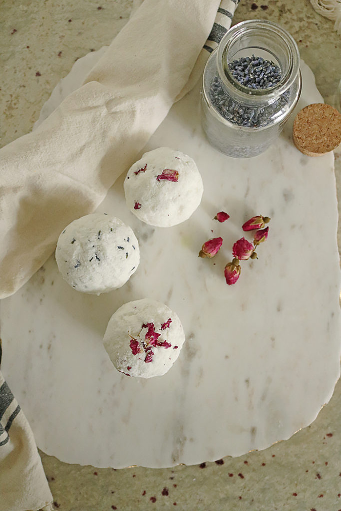 DIY Bath Bombs & Body Scrub