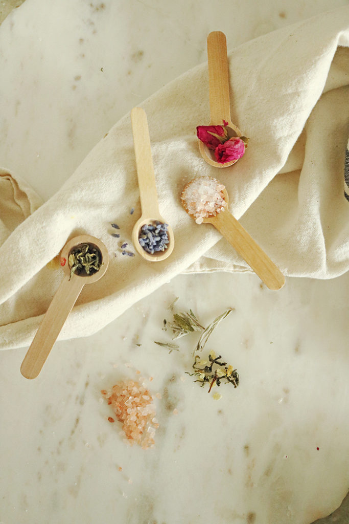 DIY Organic Bath Bomb Kit, At Home Spa