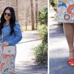 Spring Floral Skirt