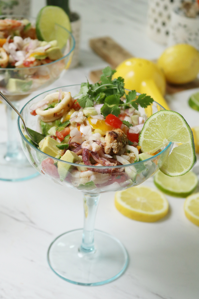 Seafood Mexican Ceviche - Darling Darleen | A Lifestyle Design Blog