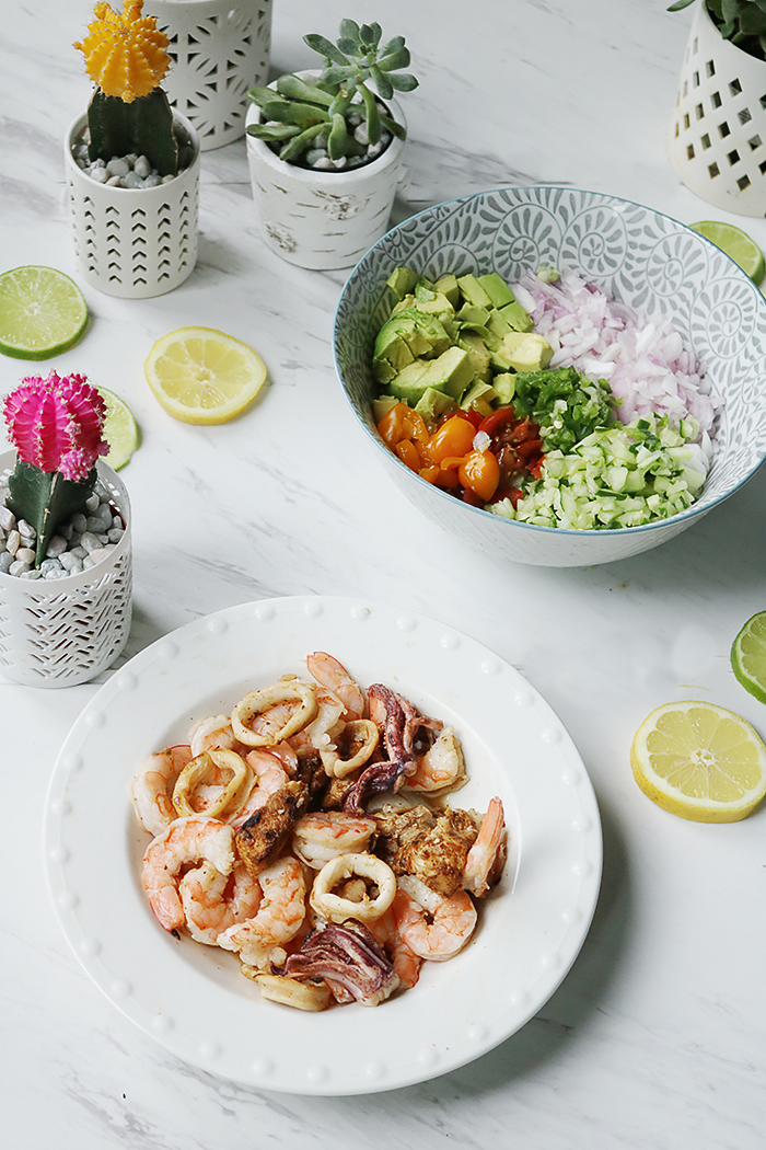 Seafood Mexican Ceviche - Darling Darleen | A Lifestyle Design Blog