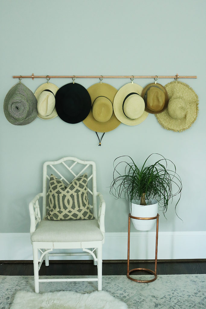 DIY Copper Hat Rack Darling Darleen A Lifestyle Design Blog