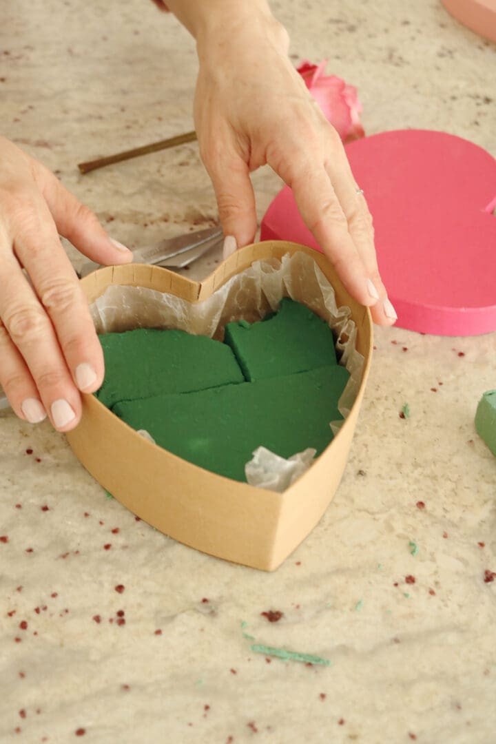 Heart Shape Flower Box - Darling Darleen