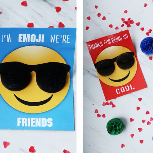 Valentine Emoji Pop Up Card