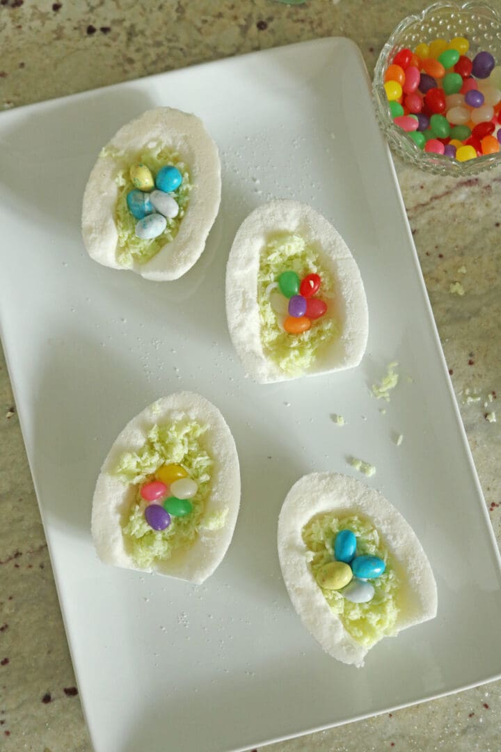 DIY Sugar Panoramic Easter Eggs, Easy how to make Tutorial || Darling Darleen