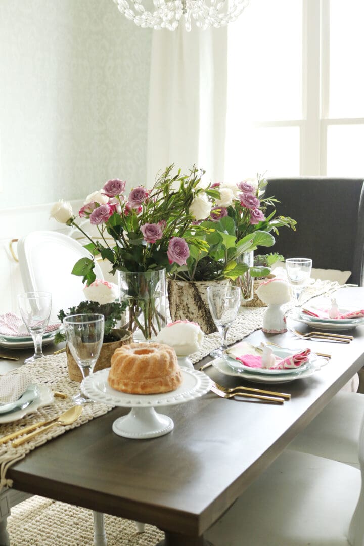 Garden-Inspired Easter Table || Darling Darleen