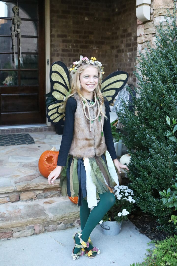 Best Halloween Costumes for Family and Kids, Woodland Fairy, Best Homemade Costumes || Darling Darleen