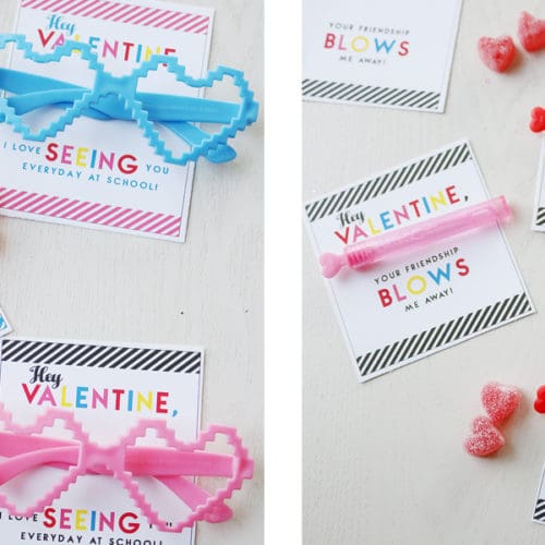 Non-Candy Valentine Printables