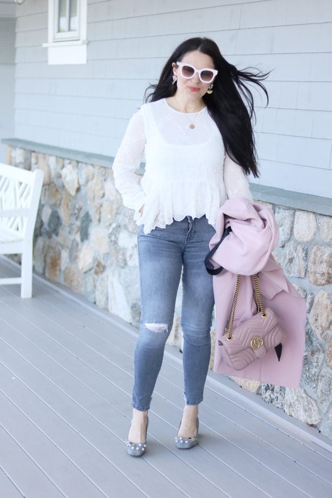 transitional outfits winter to spring