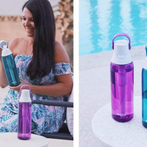 Summer Travel With Brita Filtering Bottle