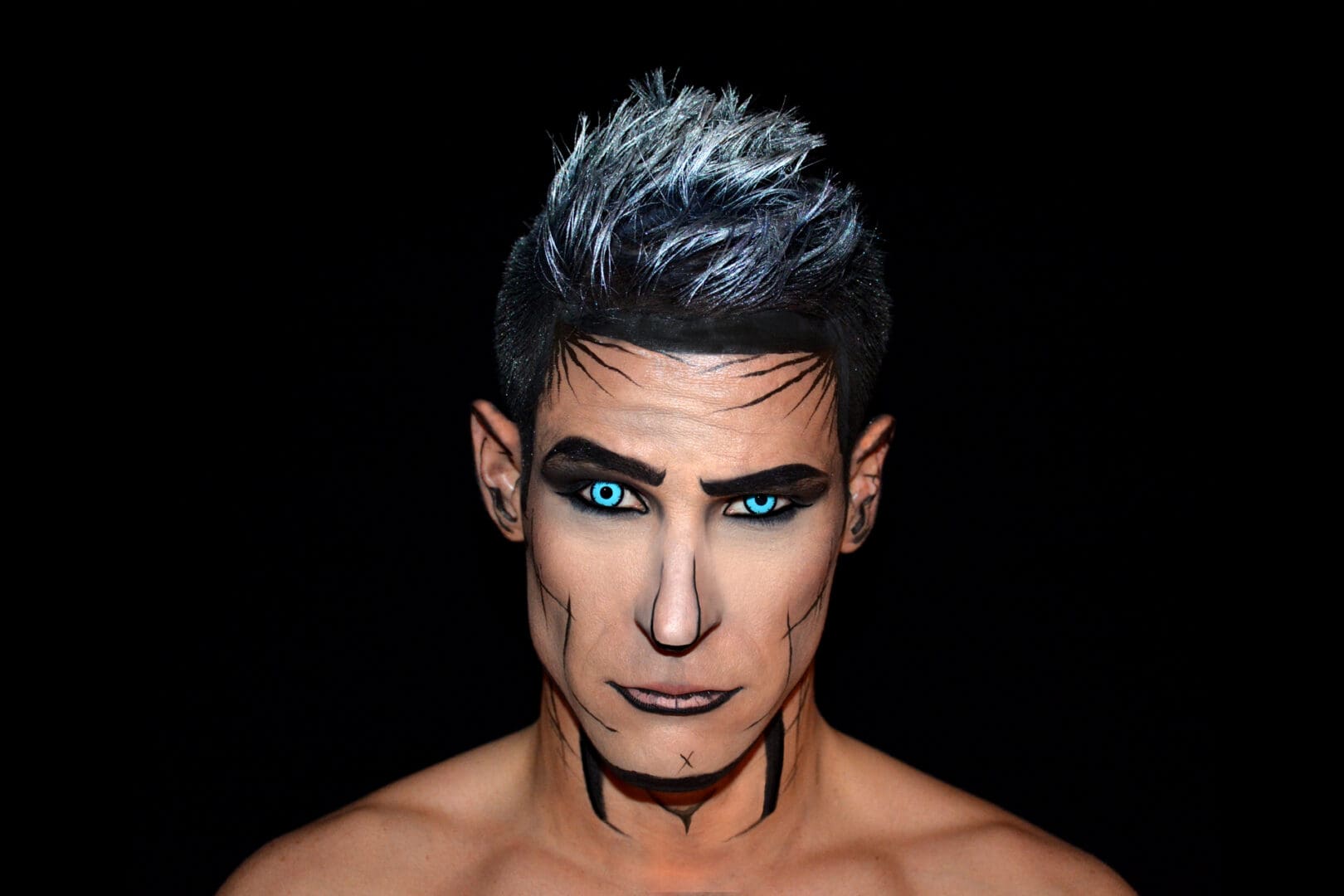 halloween-makeup-cartoon-guy - Darling Darleen | A Lifestyle Design Blog halloween-makeup-cartoon-guy - Darling Darleen | A Lifestyle Design Blog