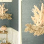 Pampas DIY Chandelier