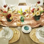 Elegant + Moody Thanksgiving Table Setting
