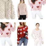 Heart Shape Sweaters