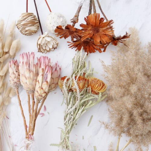 Dried Flower arrangements