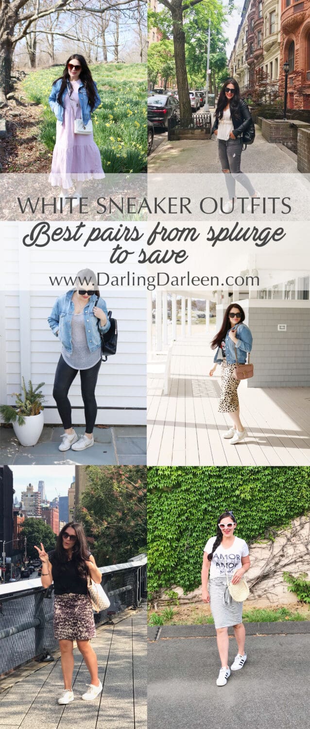 White Sneaker Outfits - Darling Darleen | A Lifestyle Design Blog