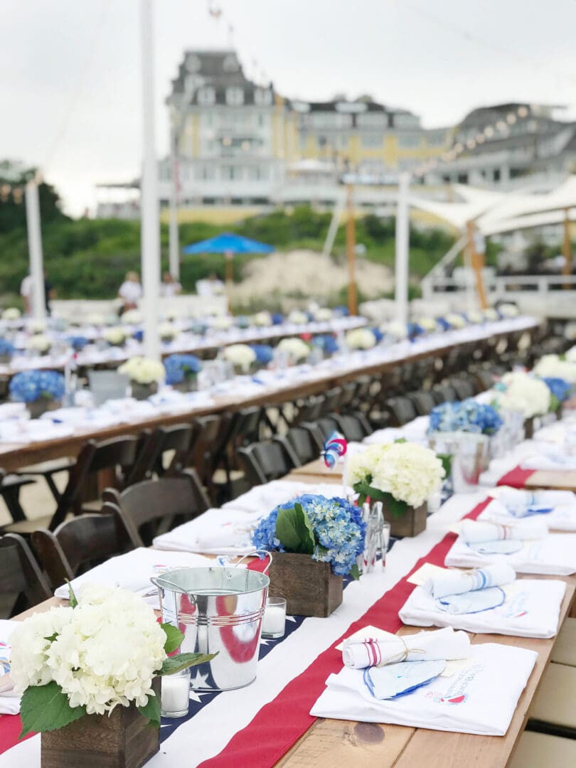 The Ocean House's Beach Ball Independance Party is the quintessential of New England's 4th of July charm, Rhode Island, Fourth of July || Darling Darleen Top Lifestyle CT Blogger #fourthofjuly #4thofjuly #oceanhouseri 